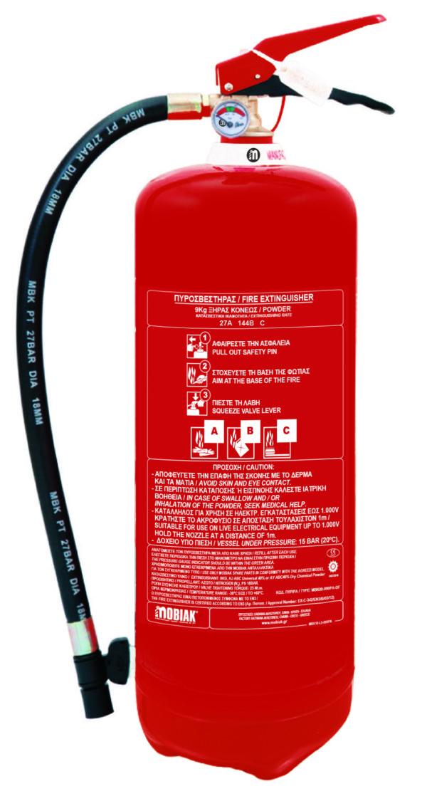 Fire Extinguisher Powder 9 Kg