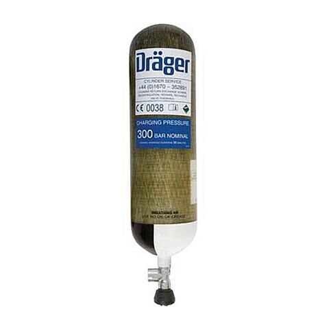 Dräger: Cylinder Composite 6.8 Ltr. 300 Bar